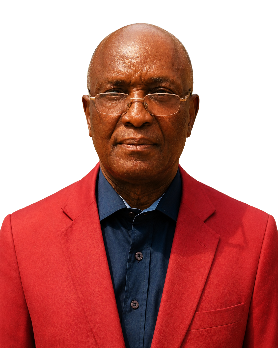 Official portrait of Chief Austine Igbojekwe, Registrar of Ezeala College of Nursing Sciences